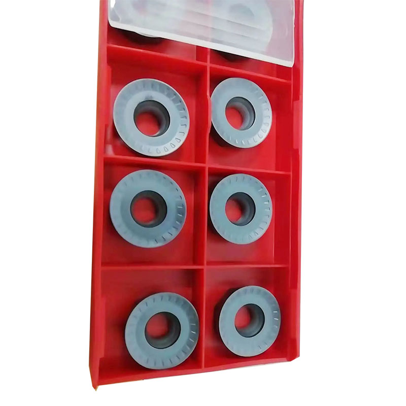 硬質(zhì)合金切削刀具 帶 PVD 和 CVD 涂層的可轉(zhuǎn)位表面銑削刀片 RCKT2006MO - 細節(jié)圖 01