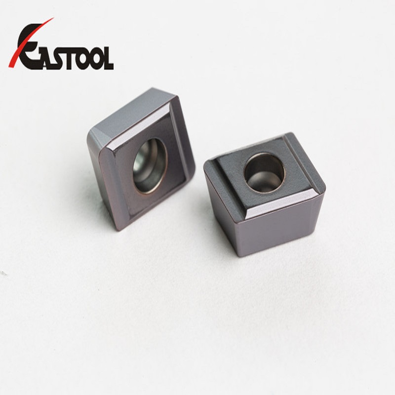 車床切削刀具硬質(zhì)合金鉆削刀片 800-06T308M-I-G，用于深孔加工，帶 PVD 涂層